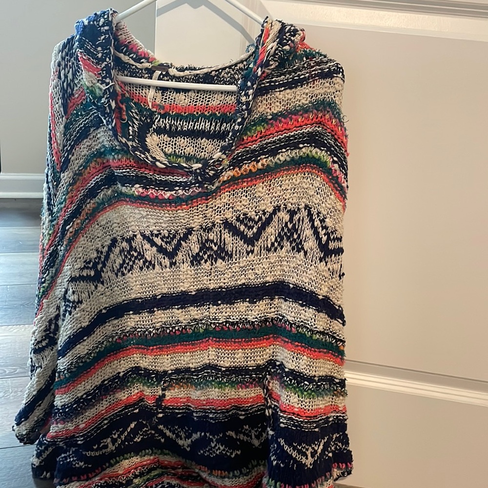 Free people oversized poncho